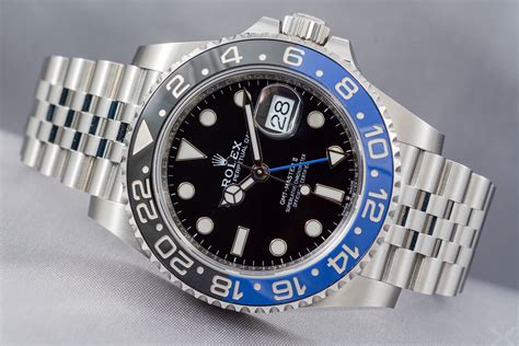 rolex batman gmt